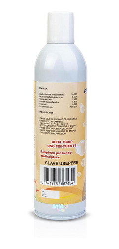 Imagen 3 de 6 de Espuma Para Baño En Seco De Perros Adultos Urus 500ml