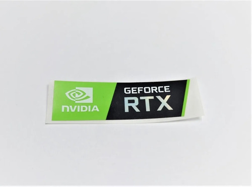 Sticker Original Nvidia Geforce Rtx 5.6 X 1.5cm
