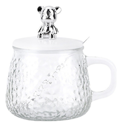 Vaso De Agua De Vidrio Light Luxury Bear De Alta Gama, 300 M