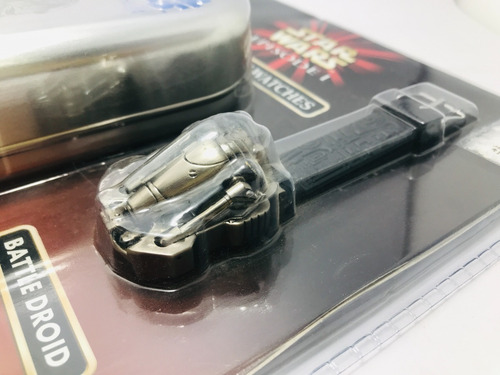Imagen 6 de 10 de Nico 2 Relojes Darth Maul Y Battle Droid Star Wars (msw 63)
