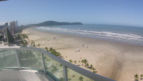 Imagem 7 de 22 de Apartamento 3 Dormitórios Vista Mar Guilhermina Praia Grande.