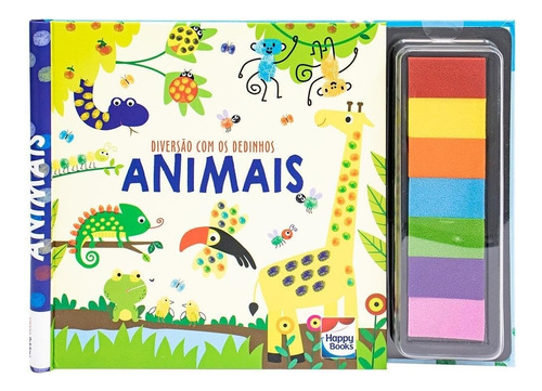 Livro Diversão Com Os Dedinhos: Animais  