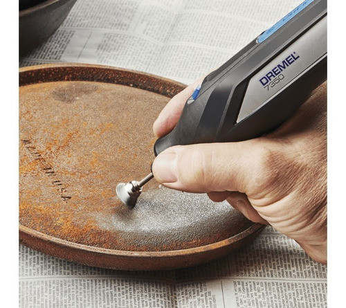 Minitorno Dremel 7350 Batería 4v Con 5 Accesorios Frecuencia 220 Potencia 4 W