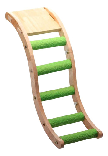 Escalera De Madera Para Pájaros, Juguete Para Mascotas,