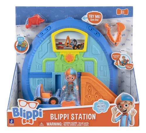 Blippi Wonders Station Playset - Explore Incluye Una Estaci.