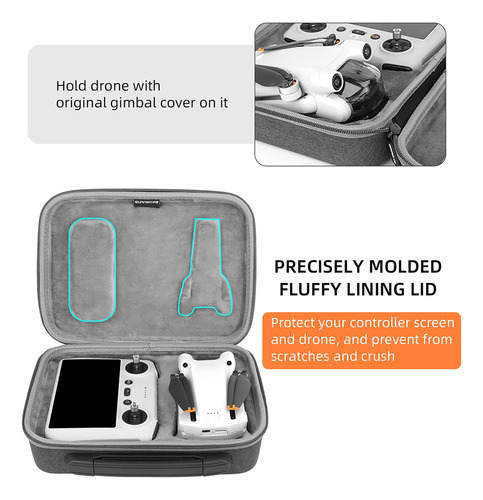 Bolsa Protectora Portátil Compatible Para Dji Mini 3 Pro Dro