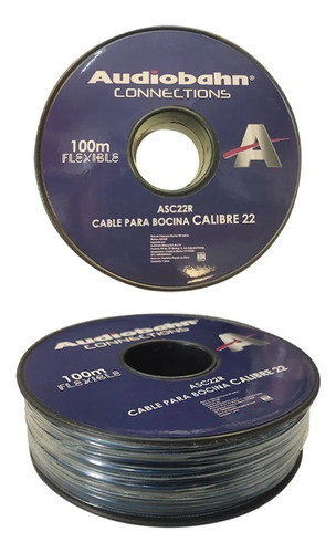 Rollo De Cable Para Bocina Audiobahn Calibre 22