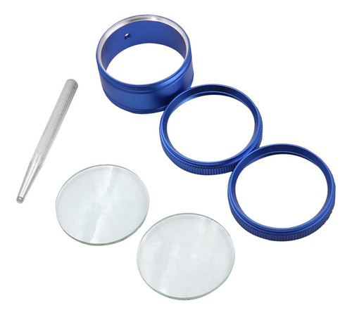Portátil 35x Lupa De Mano Inastillable 55 Mm Lente De Lupa