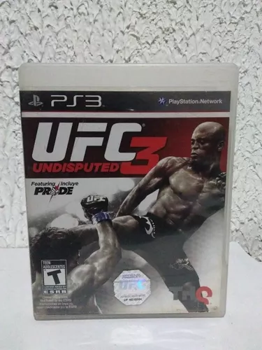 Jogo ps3 UFC funcionando