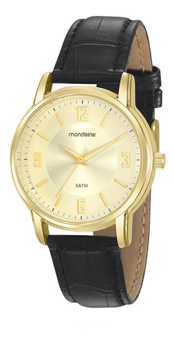 Relógio Mondaine Dourado Feminino 99584lpmvdh2