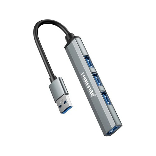 Hub Concentrador Usb 4 En 1