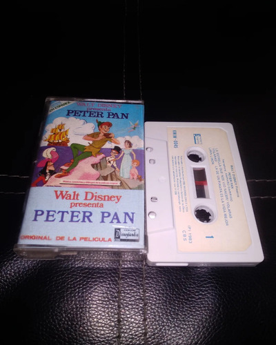 Cassette Peter Pan, Versión En Audio De La Pelicula