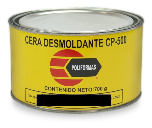 Cera Desmoldante Para Desprendimiento De Piezas Y Moldes