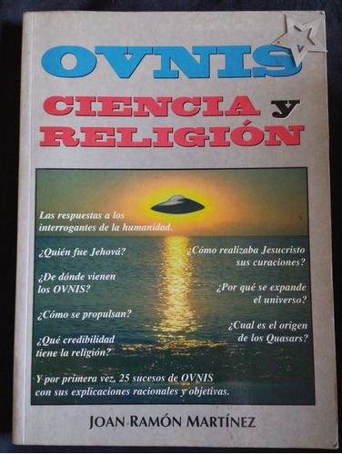 Ovnis Ciencia Y Religión Joan Ramón Martínez Libro 