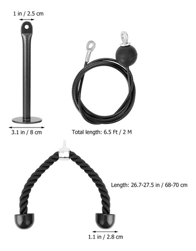 Sistema De Cable Con Polea Para Máquina De Ejercicios