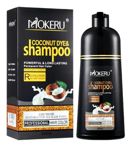 タマキニイメ　hood hao ブラック shampoo De Corante Preto Com Óleo De Coco 2026 A Mokeru 3