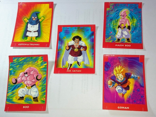 Figuritas Dragon Ball Z5 Solo Troqueladas Precio X10