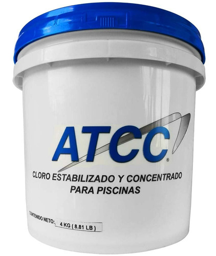 Atcc Cloro Tricloro Granulado Para Alberca 4 Kg 