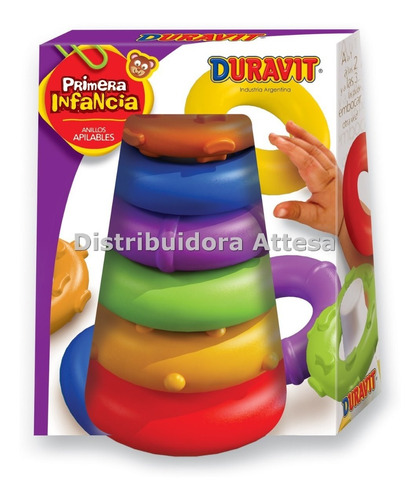 Anillos Apilables En Caja + Girabola En Caja Duravit