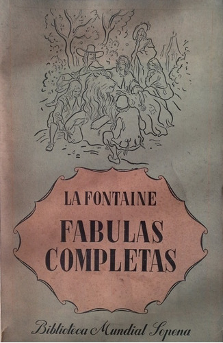 Lafontaine Fabulas Completas Sopena