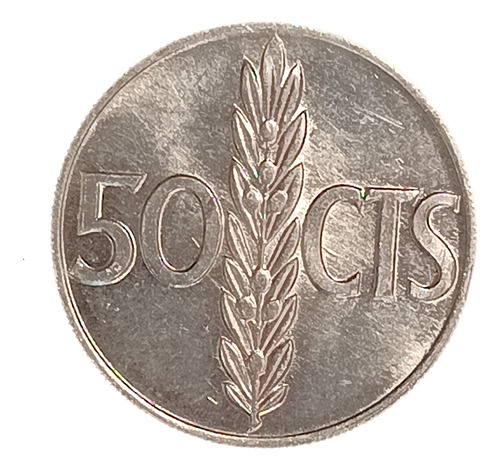 España 50 Céntimos 1966 (68) Sin Circular Km 795