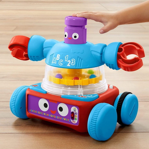 Fisher Price - Tri Bot Robot De Aprendizaje - Hgp33 Color Celeste