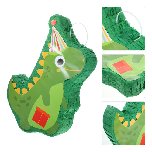 Soporte Para Caramelos Con Forma De Piñata De Dinosaurio, Ju