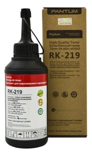 Kit De Recarga Pantum Original Rk 219 P2509 M6509 M6559