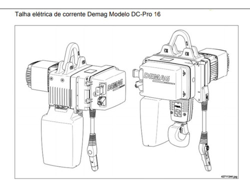 Demag Conj Trava Seg Gancho Gr.6 Cód 829 077 33 Dc-pro 16