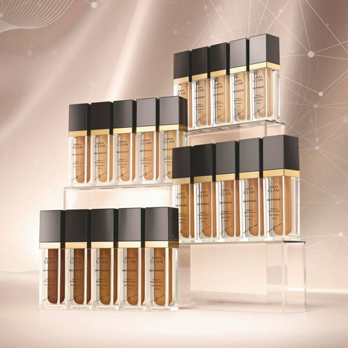 Base Líquida Glam Skin Perfection Cor 00 30ml Tom Claro