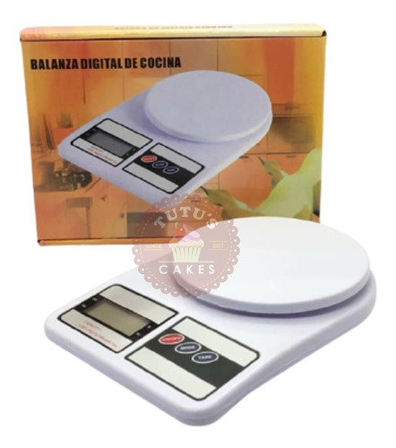 Balanza De Cocina Digital Electrónica Hasta 3 Kilos