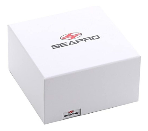 Seapro Men's Scuba 200 Automatic Correa De Acero Inoxidable,