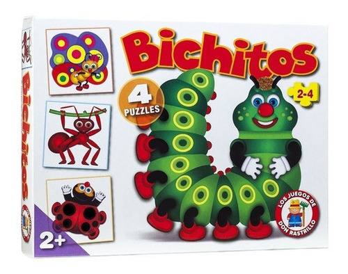 Bichitos Juego Puzzle Original Ruibal