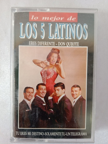 Cassette Casete Lo Mejor De Los 5 Latinos 