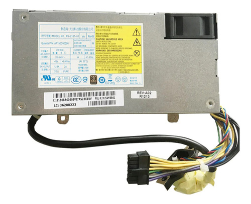 Fuente De Poder Lenovo All In One 150w  54y8861  Pa-1151-1