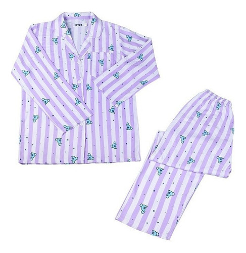 Kpop Bts Bt21 Encantador Pijama De Verano