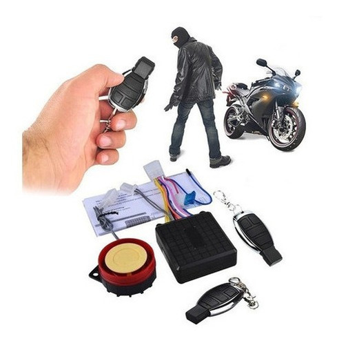 Alarma Moto Largo Alcance 60m Distancia Mj433