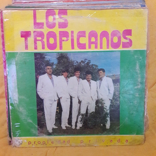 Vinilo Los Tropicanos Propiedad Privada Aaa C4