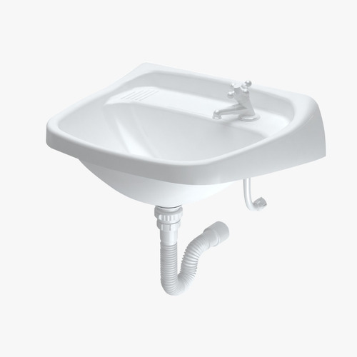 Imagen 2 de 5 de Lavatorio Set Full Baño Duke Pvc Plástico Reforzado