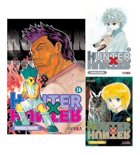 Manga Hunter X Hunter 3 Tomos Elige Tu Tomo Scarlet Kids