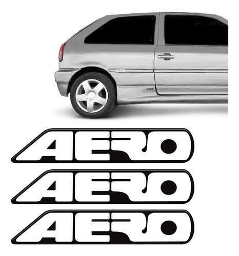 Adesivos Aero Gol Bola 1995 1996 1997 98 99 Emblema Resinado