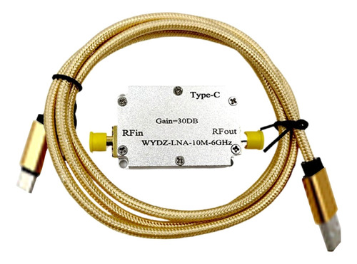 Amplificador De Alta Planitud, 10m-6ghz, Ganancia De 30db, C