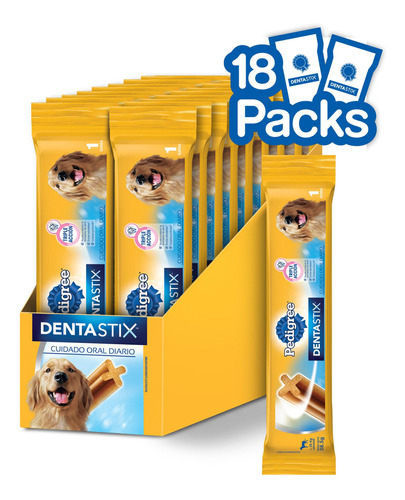 Dentastix Snack Perro Adulto Razas Grandes 1 Barra 18u 