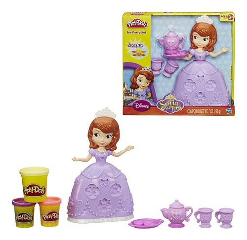 Massinha Play-doh Hora Do Chá Da Princesa Sofia - Hasbro