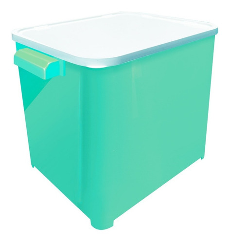 Porta Ração Pote Portátil Canister P/ Até 6 Kg Furacão Pet Cor Preto