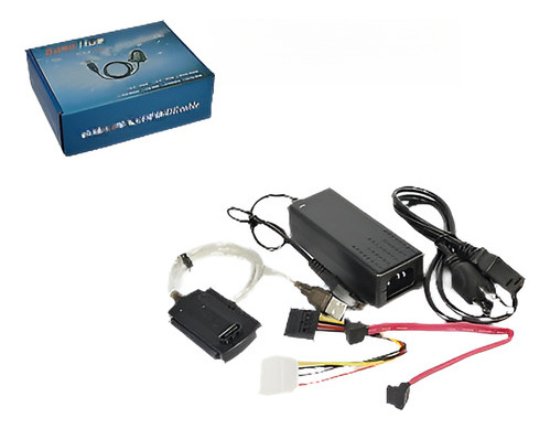 Nuevo 5 En Una Caja Usb 2.0 A Ide Sata S-ata 2.5 3.5 Cable D