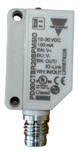 Pd30ctbr20bpm5io Sensor Fotoelectrico Difuso Io-link 10-30vc