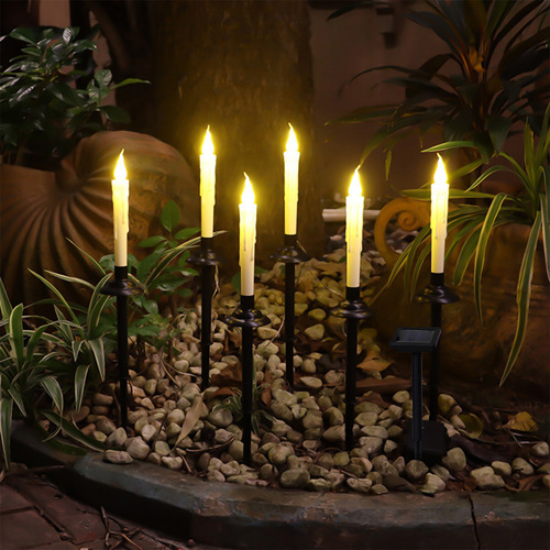 Velas Solares M Night Light Para Exteriores, 6 Unidades Led