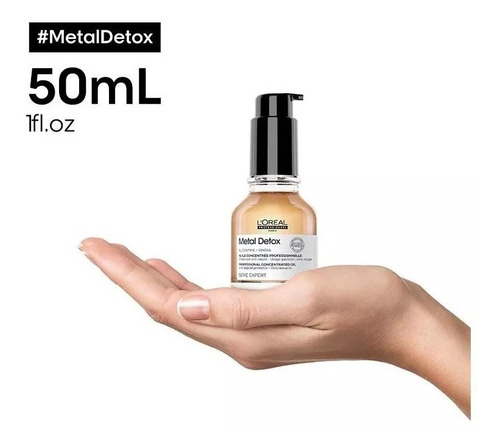 Oil Metal Detox 50ml Loreal Aceite Concentrado Antirotura