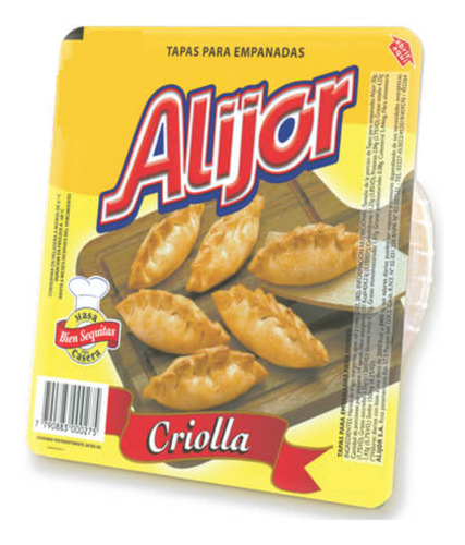 Alijor Tapas De Empanadas Criollas (pack 6 Unidades)